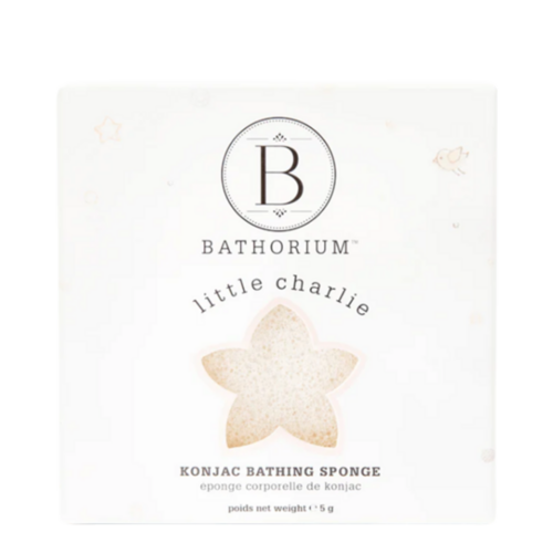 Bathorium Little Charlie Konjac Sponge on white background