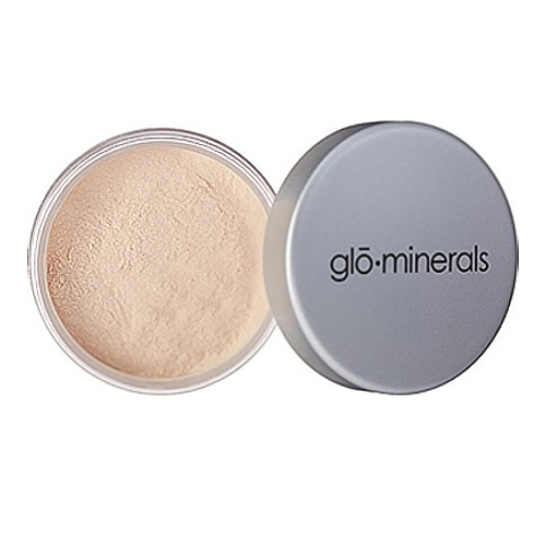 gloMinerals Loose Matte Finishing Powder on white background