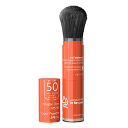 Loose Powder SPF 50 Broad Spectrum Light on white background