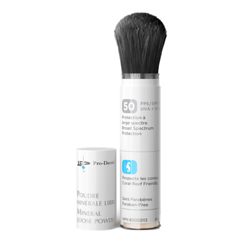 ProDerm Mineral Loose Powder SPF 50 - Bronze on white background