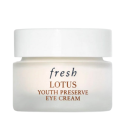 Lotus Youth Preserve Depuffing Eye Cream on white background