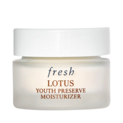 Lotus Youth Preserve Line and Texture Smoothing Day Cream on white background