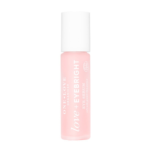 One Love Organics Love + Eyebright Serum Discovery Size on white background