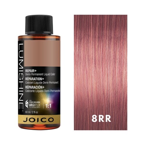 Joico LumiShine Demi Liquid Blue Violet Lightest Blonde - 10BV on white background
