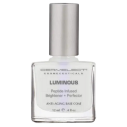 Luminous Brightener + Perfector Base Coat on white background