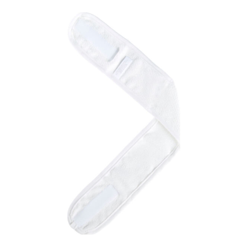 AQUIS Lisse Luxe Headband - White, 1 piece