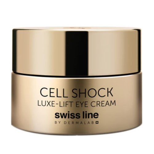 Swiss Line Luxe-Lift Eye Cream on white background