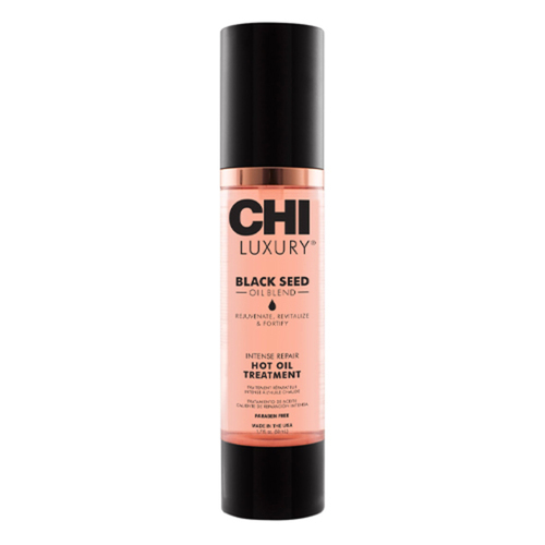 CHI Luxury Black Seed Intense Repair Hot Oil Treat on white background