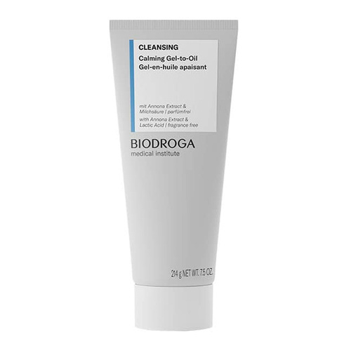 Biodroga MD Calming Gel to Oil on white background