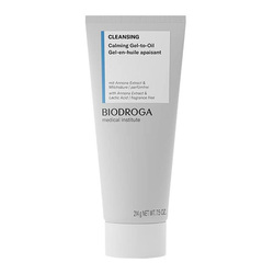 MD Calming Gel to Oil on white background