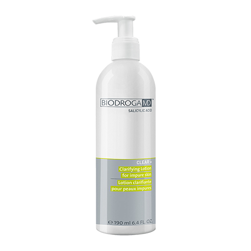 Biodroga MD Clear+ Clarifying Lotion on white background