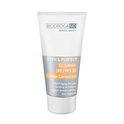 MD Even and Perfect CC Cream LSF 20 Color Correction - For Skin tending to Redness