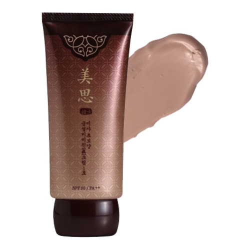 MISSHA MISA Cho Bo Yang BB Cream SPF30/PA++ (No.2 | Calm Beige) on white background