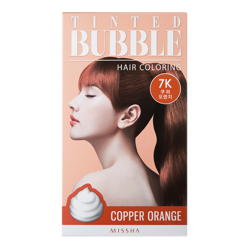 MISSHA Tinted Bubble Hair Coloring - Copper Orange, 1 set