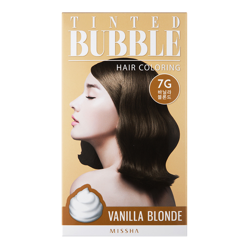 MISSHA Tinted Bubble Hair Coloring - Cherry Red on white background