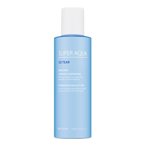 MISSHA Super Aqua Ice Tear Emulsion on white background