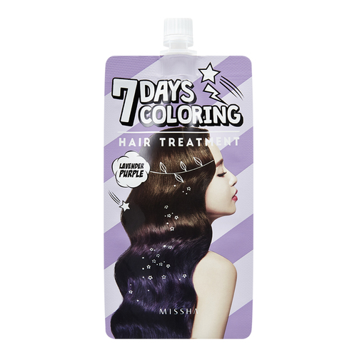 MISSHA Seven Days Coloring Hair Treatment - Lavender Purple, 25ml/0.8 fl oz