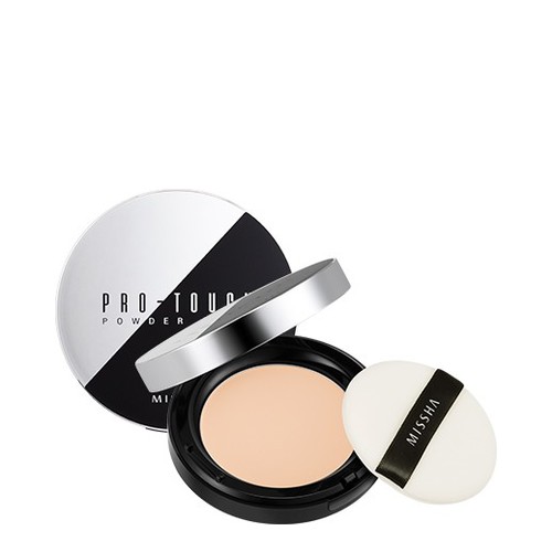 MISSHA Pro-Touch Powder Pact SPF25 | PA++ (No.21) on white background