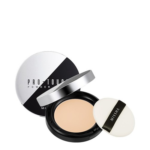 MISSHA Pro-Touch Powder Pact SPF25 | PA++ (No.21) on white background