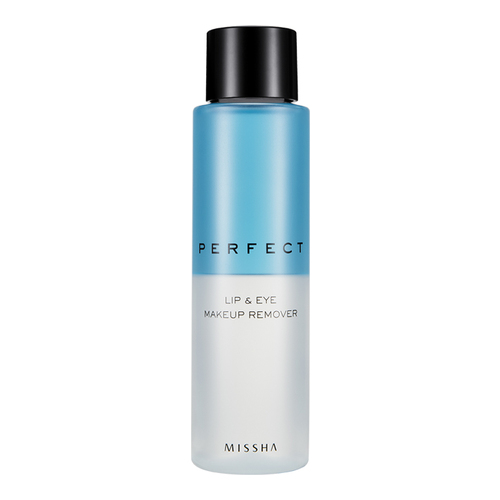MISSHA Perfect Lip and Eye Make-Up Remover on white background