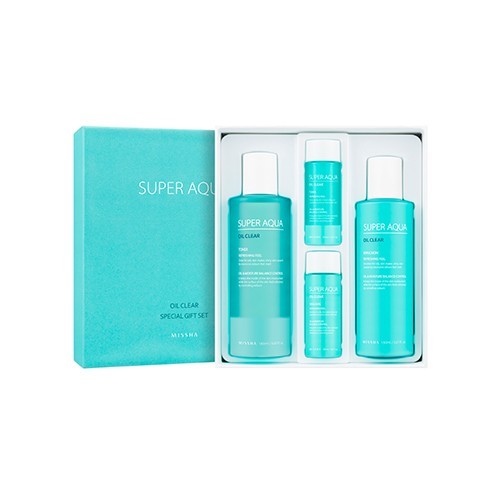 MISSHA Super Aqua Oil Clear Special Gift Set, 1 set