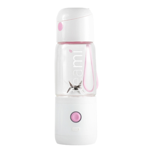 Teami MIXit Portable Smoothie Blender - Pink, 550ml/18.6 fl oz