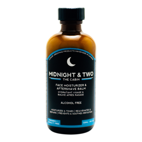 Midnight and Two After Shave Balm / Face Moisturizer - The Cabin, 120ml/4.1 fl oz