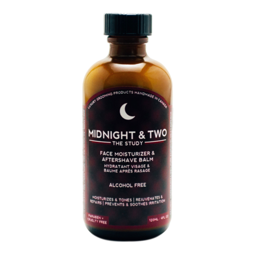 Midnight and Two After Shave Balm / Face Moisturizer - The Study, 120ml/4.1 fl oz