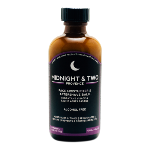 Midnight and Two After Shave Balm / Face Moisturizer - Citrus Island on white background