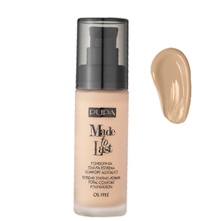 Made to Last Foundation - 040 Medium Beige on white background