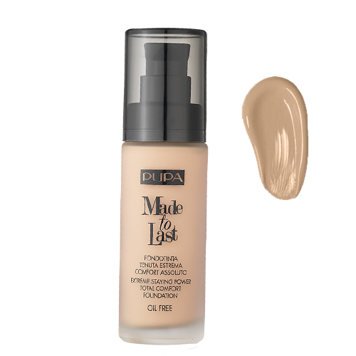 Pupa Made to Last Foundation  - 020 Light Beige, 30ml/1 fl oz