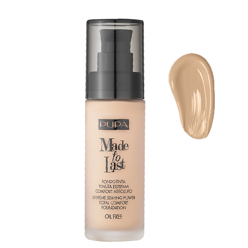Pupa Made to Last Foundation  - 030 Natural Beige, 30ml/1 fl oz