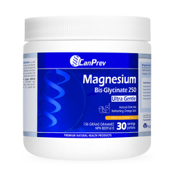 Magnesium BisGlycinate Drink Mix - Refreshing Orange Zest on white background