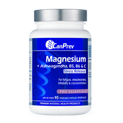 Magnesium Stress Release on white background