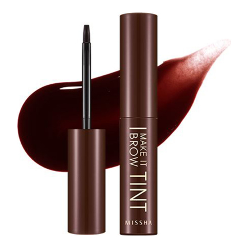 MISSHA Make It Brow Tint - Amber Brown on white background