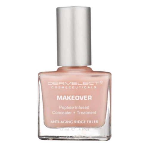 Dermelect Cosmeceuticals Makeover Ridge Filler Base Coat on white background