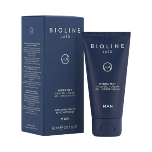 Bioline Man Hydra Mat Face Gel Cream on white background