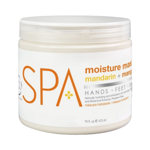 BCL Spa Mandarin and Mango Moisture Mask, 473ml/15.99 fl oz BCL Spa Mandarin and Mango Moisture Mask on white background