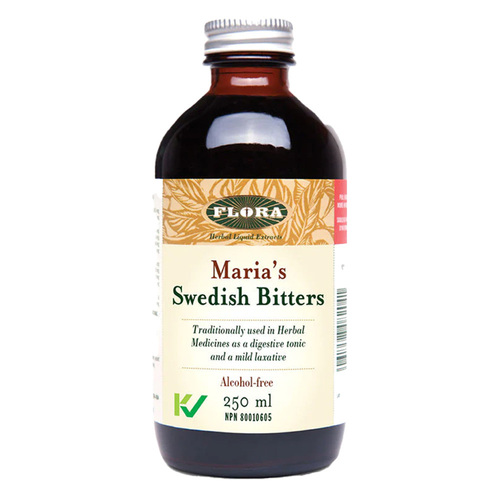 Flora Marias Swedish Bitters Alcohol-Free on white background