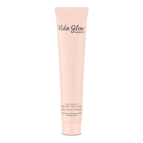 Vida Glow Marine Collagen Lip Balm on white background