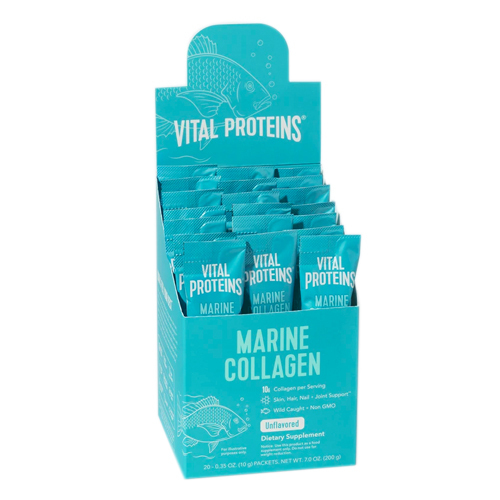 Vital Proteins Marine Collagen Stick Pack, 20 x 10g/0.4 oz