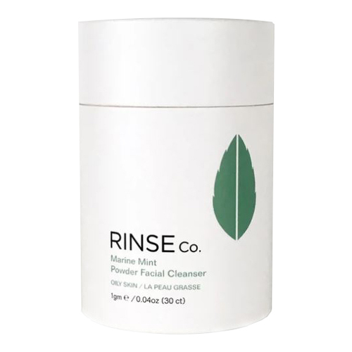 RINSE Co. Marine Mint Powder Facial Cleanser - Oily Skin on white background