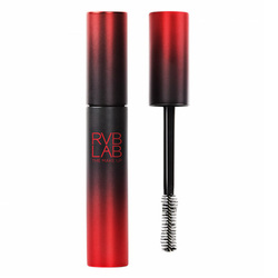 Mascara More and More Volume XXL Black on white background