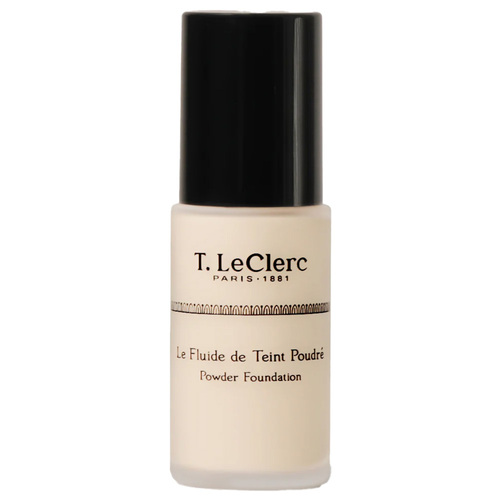 T LeClerc Matte Fluid Foundation 00 - Beige Clair Mat on white background