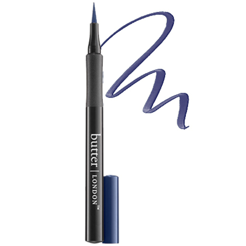 butter LONDON Matte Liquid Eyeliner - British Racing Green on white background