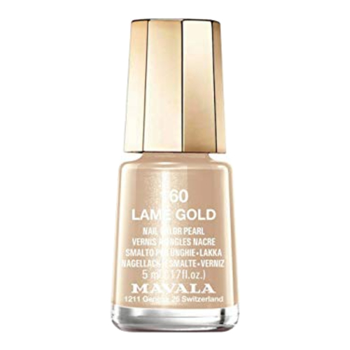 Mavala Nail Color Cream - 160 Lame Gold, 5ml/0.2 fl oz