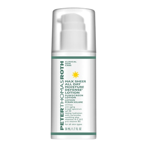 Peter Thomas Roth Max Sheer All Day Moisture Defense Lotion SPF 30 on white background