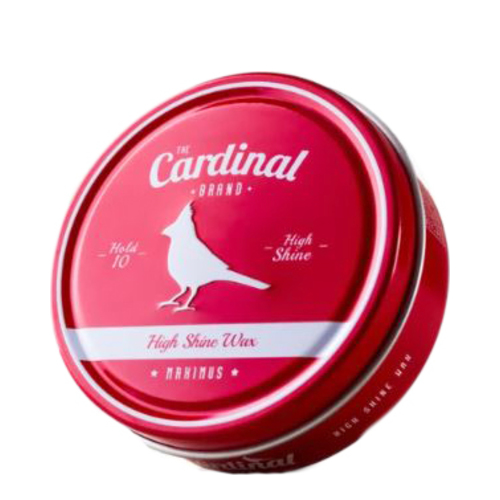Cardinal Maximus Wax on white background