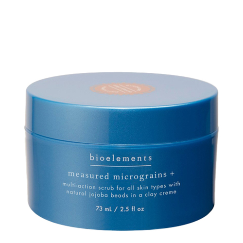 Bioelements Measured Micrograins + on white background