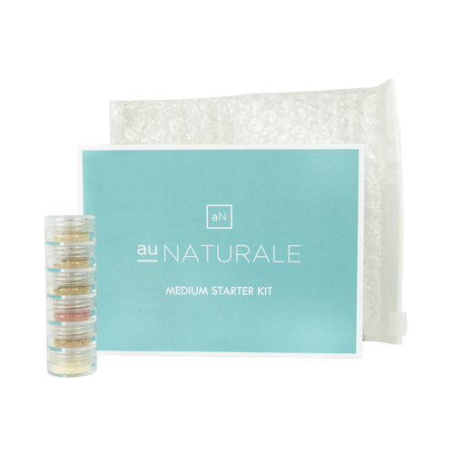 Au Naturale Cosmetics Medium Starter Kit on white background
